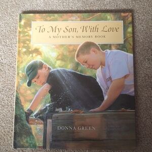 New Memory Book - "To my son, with love"